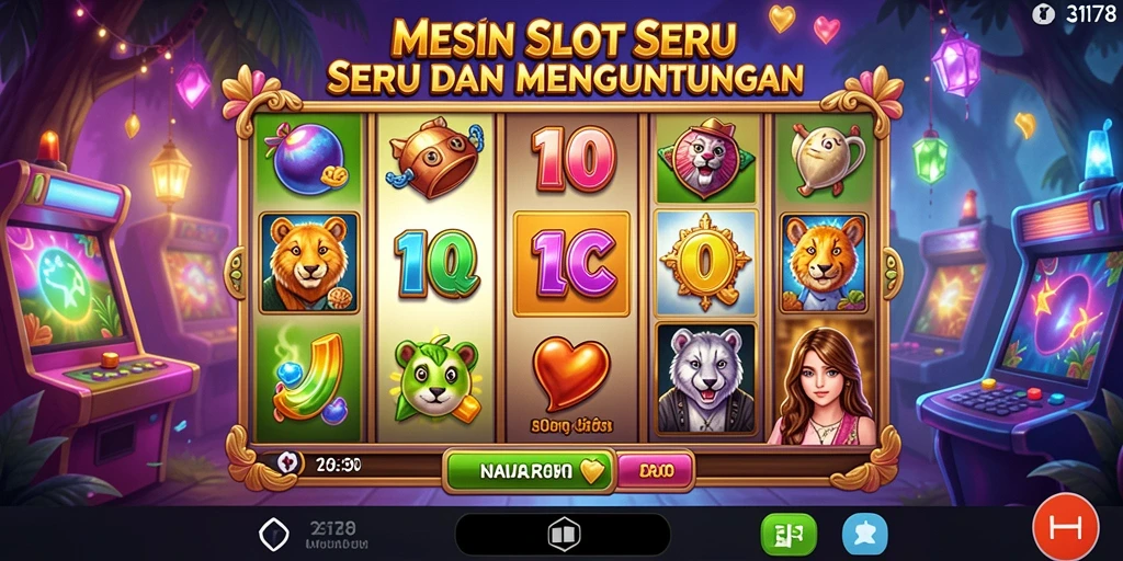 Tampilan gameplay slot yang menarik dan penuh warna.
