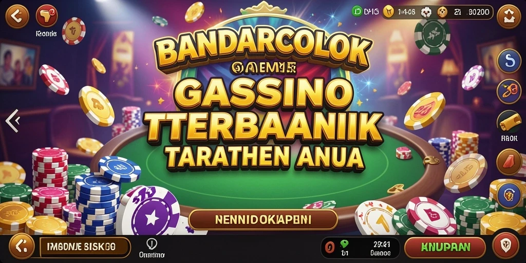 Tampilan gameplay Kasino menarik dari BANDARCOLOK.