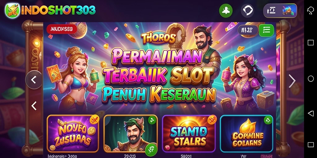 Tangkapan layar gameplay menarik dari INDOSLOT303.