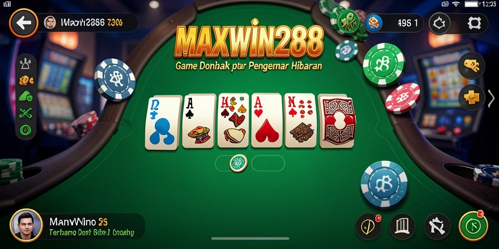 Screenshot gameplay Domino yang seru dan mengasyikkan.