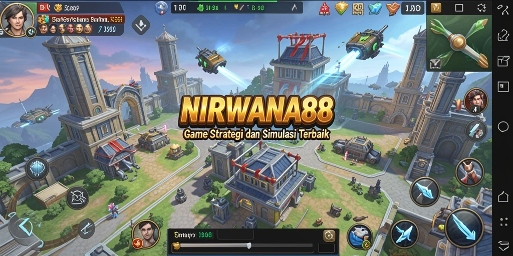 Screenshot gameplay <strong>NIRWANA88</strong> menampilkan aksi strategi yang mendebarkan.