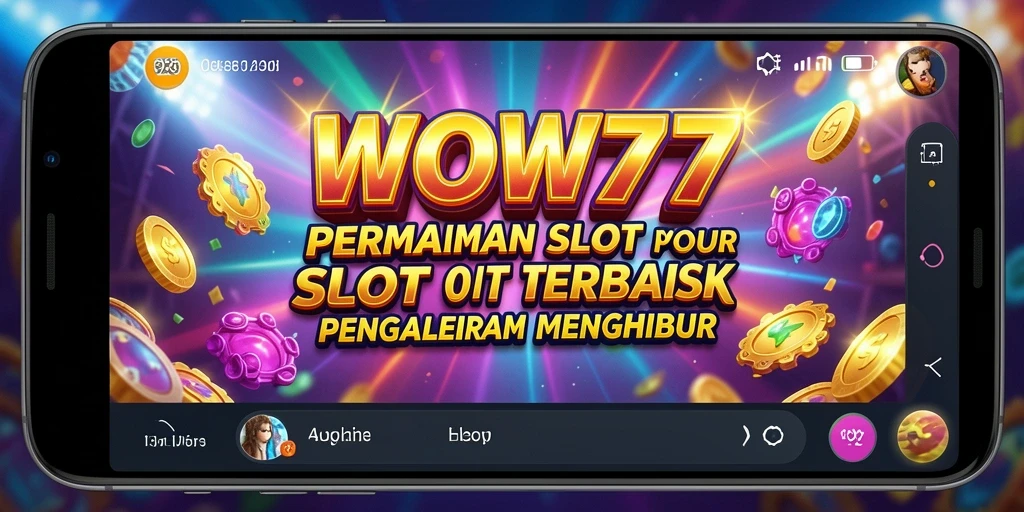 Tampilan gameplay WOW77 yang menarik dalam permainan Slot.